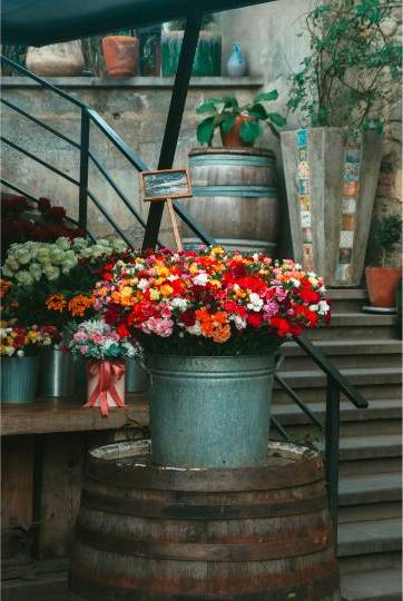 Brand activation florals